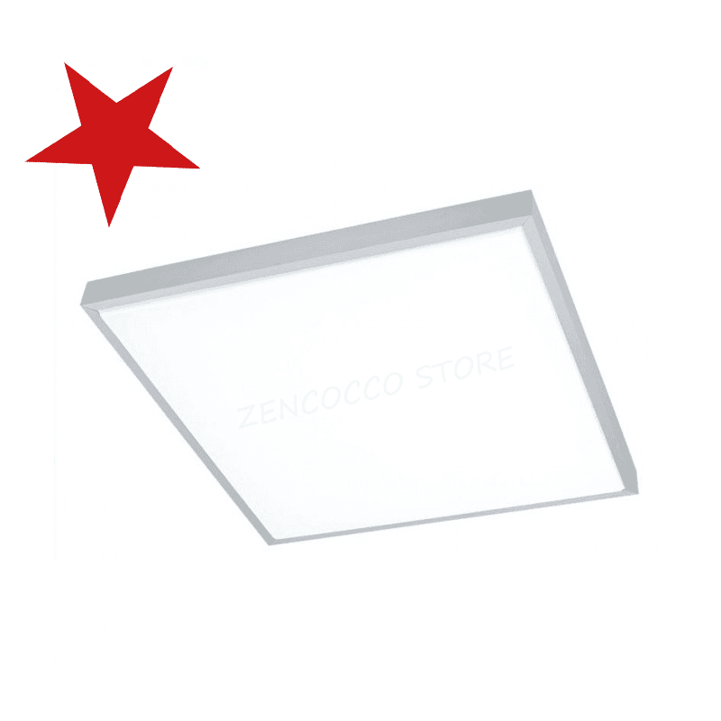 PANNELLO 40x40cm PLAFONIERA LED QUADRATO 36W da ESTERNO luce Naturale 4000k