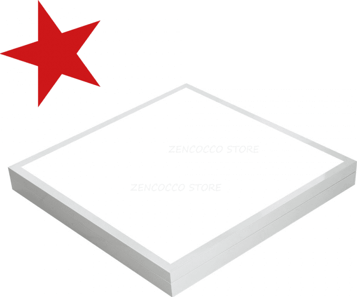 PANNELLO 40x40cm PLAFONIERA LED QUADRATO 36W da ESTERNO luce Naturale 4000k - 3