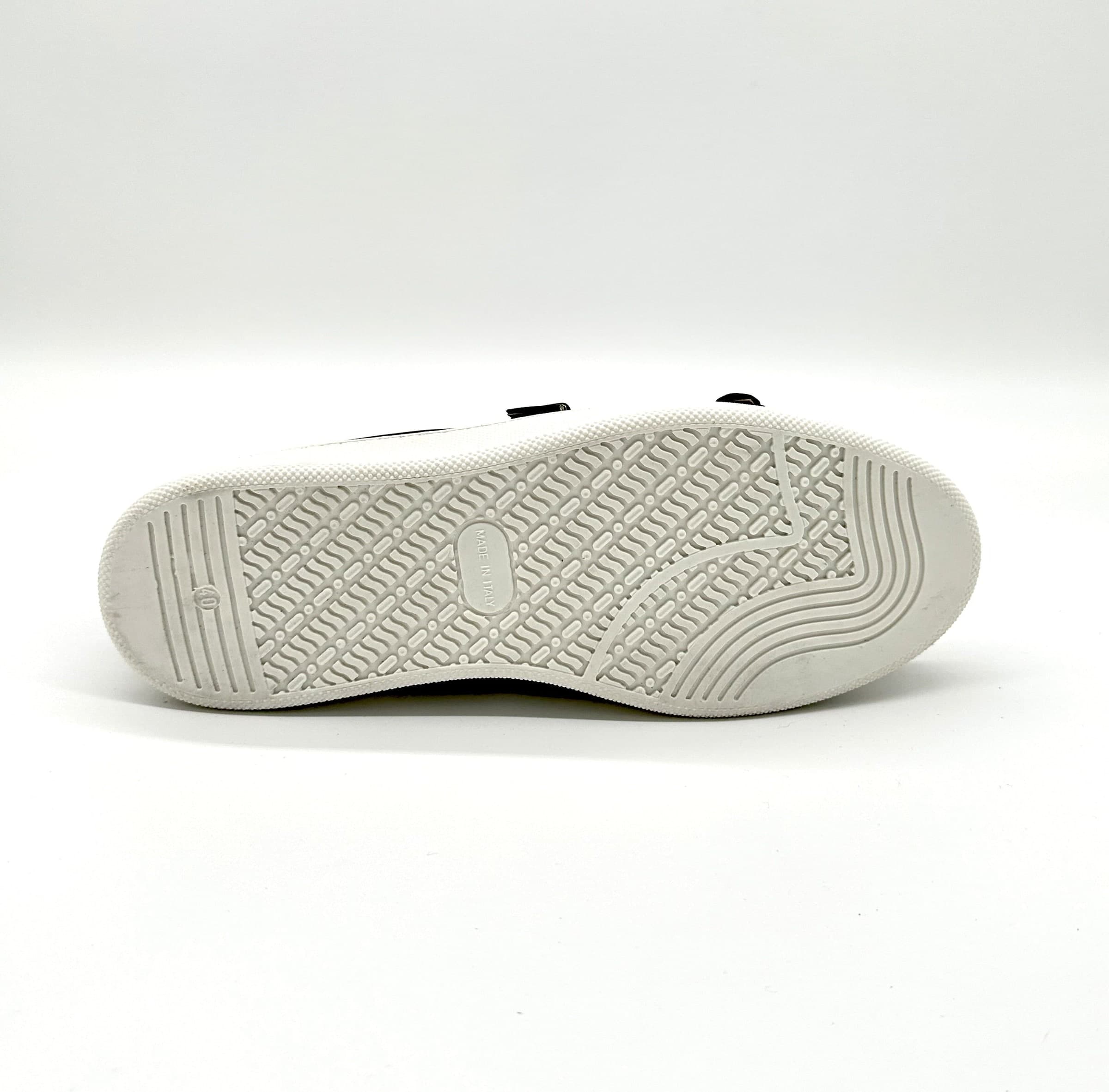 Mocassino doppia fibbia in pelle con suola sportiva - Auro Luxury Sport - 12