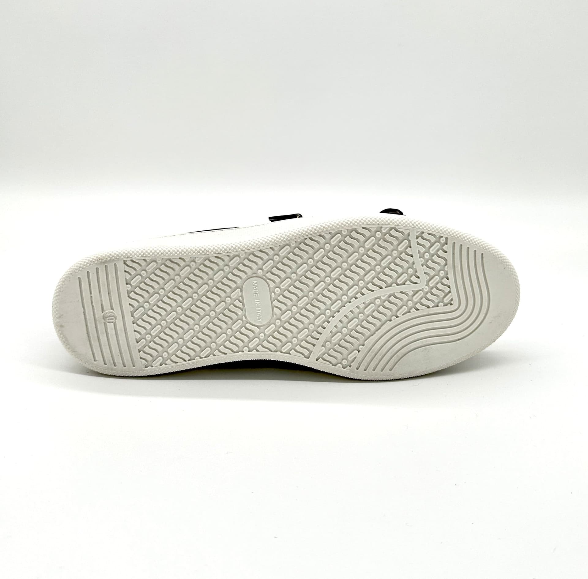 Mocassino doppia fibbia in pelle con suola sportiva - Auro Luxury Sport - 12