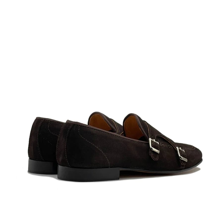Mocassino doppia fibbia in camoscio - Auro Chamois in Loafer e mocassini Affari di Famiglia - Sant’Angelo a Cupolo, commercioVirtuoso.it