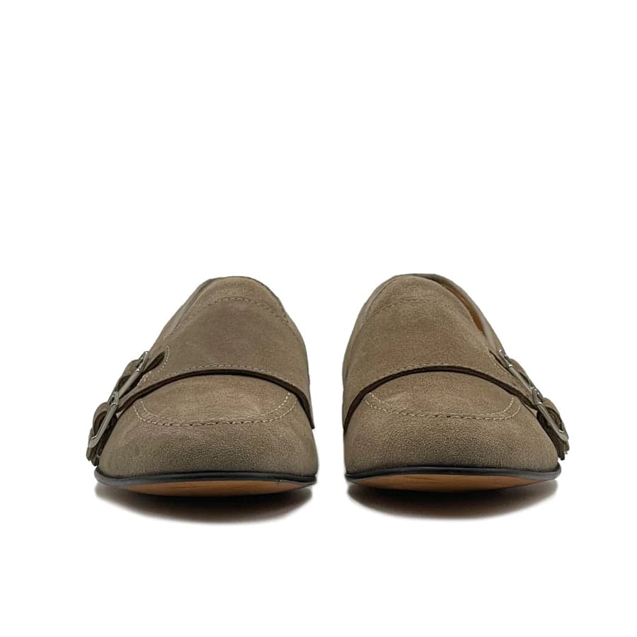 Mocassino doppia fibbia in camoscio - Auro Chamois in Loafer e mocassini Affari di Famiglia - Sant’Angelo a Cupolo, commercioVirtuoso.it