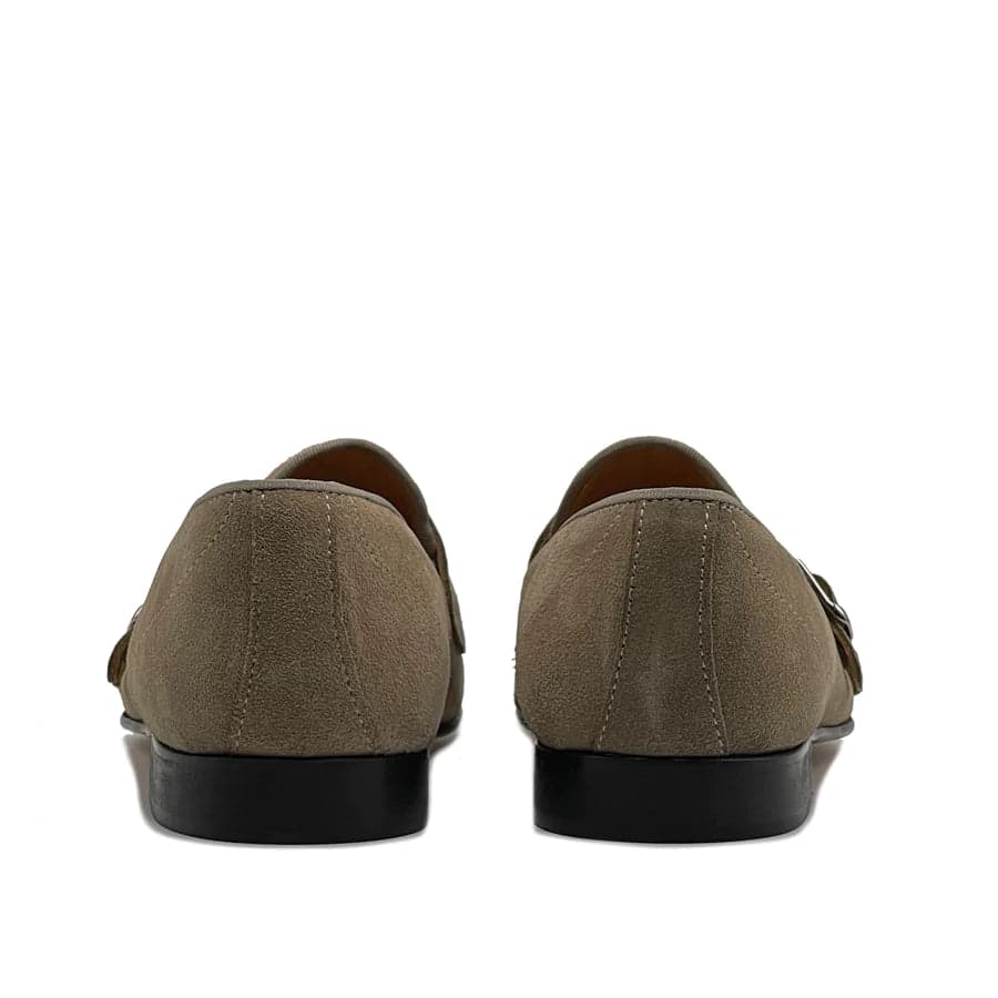 Mocassino doppia fibbia in camoscio - Auro Chamois in Loafer e mocassini Affari di Famiglia - Sant’Angelo a Cupolo, commercioVirtuoso.it