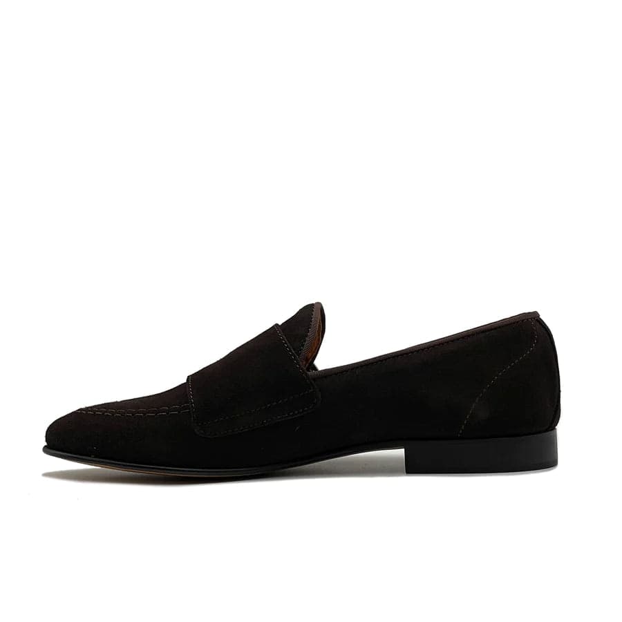 Mocassino doppia fibbia in camoscio - Auro Chamois in Loafer e mocassini Affari di Famiglia - Sant’Angelo a Cupolo, commercioVirtuoso.it
