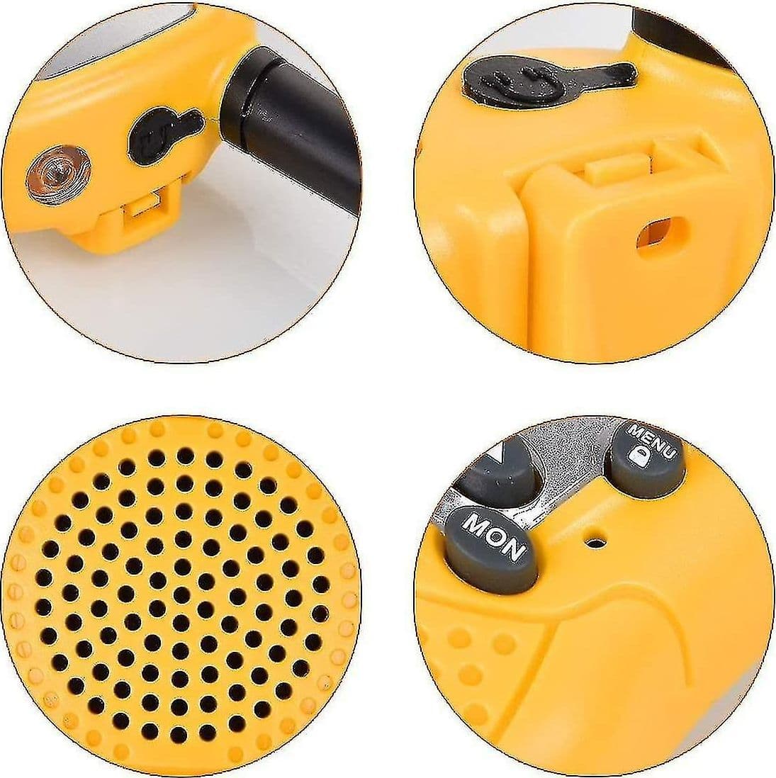 Coppia Ricetrasmittenti Walkie Talkie 2 Multi Canali Wireless 5 Km Torcia - 5