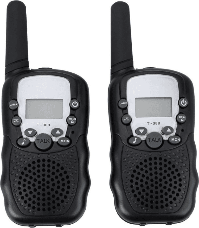 Coppia Ricetrasmittenti Walkie Talkie 2 Multi Canali Wireless 5 Km Torcia - 8