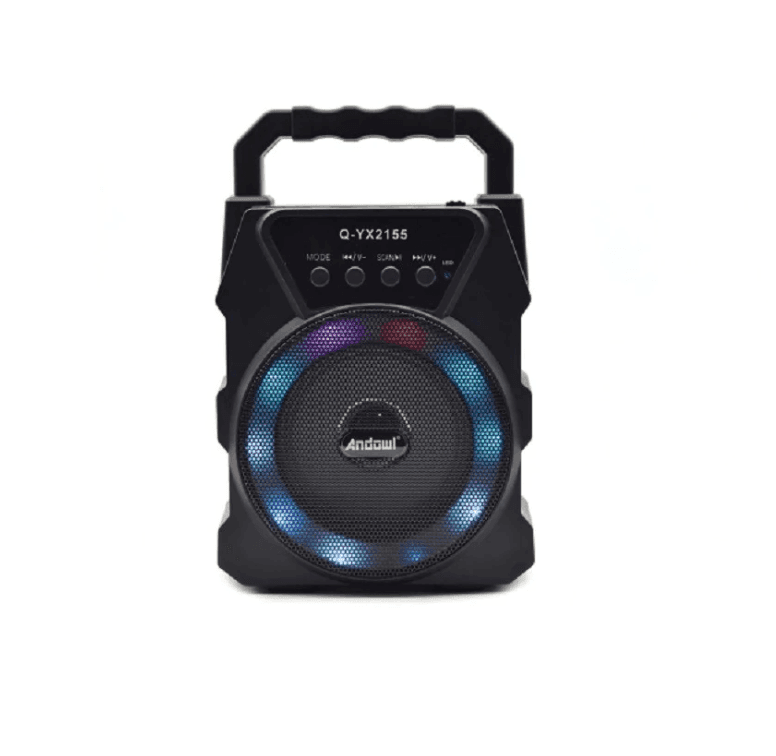 Altoparlante Portatile 15w Pmpo Bluetooth 5.0 Con Luci A Led Senza Fili - 4