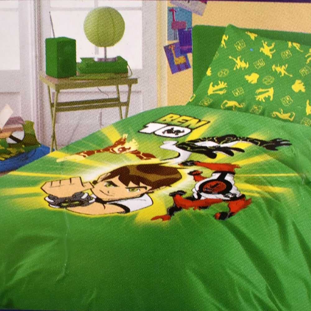 BEN10 NOVIA TRAPUNTINO COPRILETTO TRAPUNTATO DISNEY 1 PIAZZA  SINGOLO