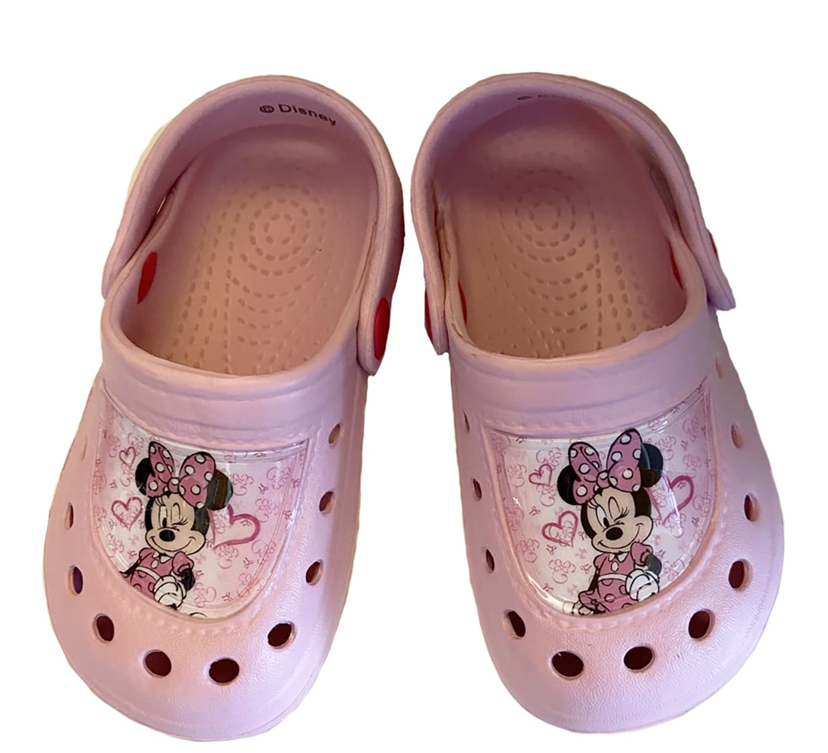 Ciabatte Minnie dal 23 al 33 Rosa e Rosso - 4