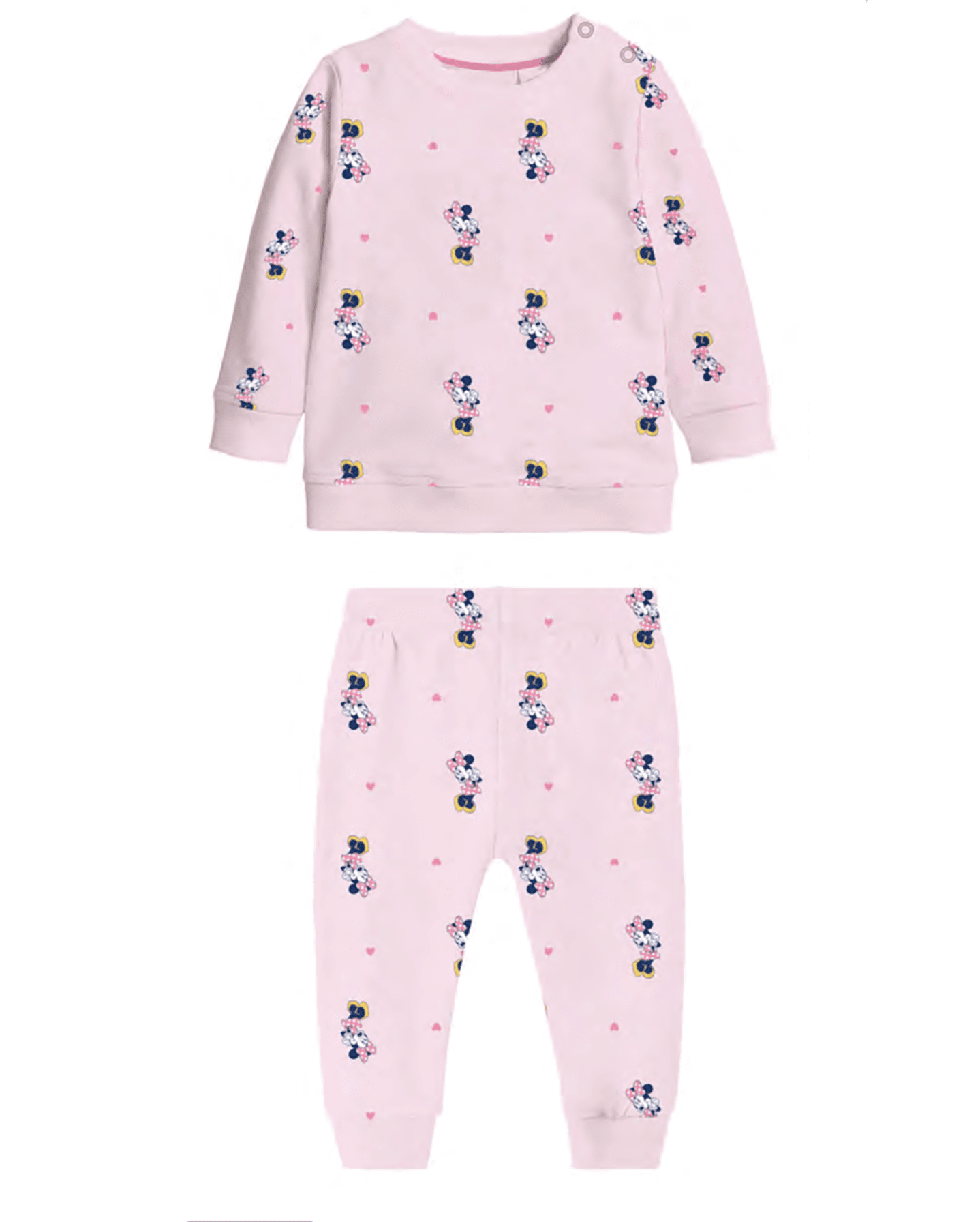Pigiama Minnie da 12 a 30 Mesi caldo cotone - 3