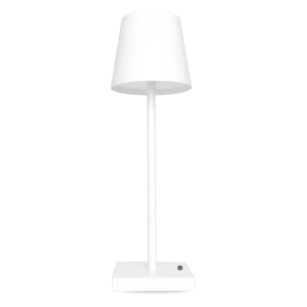 Lampada Da Tavolo Ricaricabile Usb 3 Colori Luce Bianca Calda Naturale Lume 10 W - 5