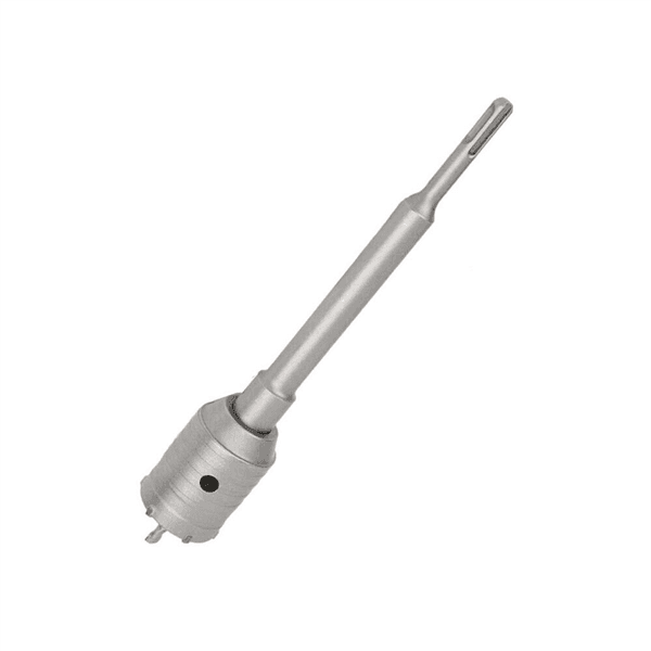 Fresa A Tazza 45 Mm Carotatrice Muro Asta Sds Plus 35 Cm Prolunga Da Trapano - 2