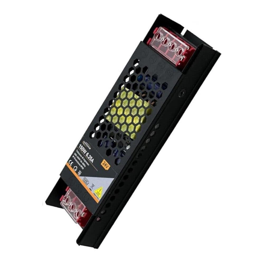 Alimentatore Slim Stabilizzato 24v 150 W Trasformatore X Telecamera Striscia Led - 5