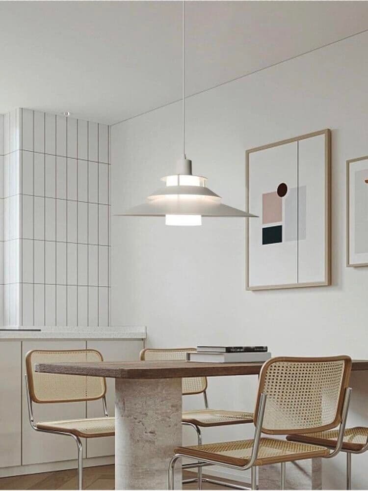 Lampadario A Sospensione Stile Vintage Lampada Industriale Porta Lampadina E27 - 5