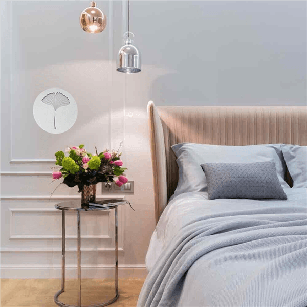 Applique Fiore Lampada Led Luce Bianca Calda Naturale 9 W Stile Moderno - 5