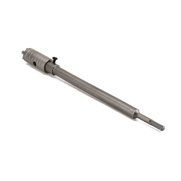 Fresa A Tazza 30 Mm Carotatrice Muro Asta Sds Plus 60 Cm Prolunga Da Trapano - 4