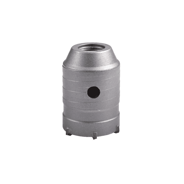 Fresa A Tazza 45 Mm Carotatrice Muro Attacco Sds Plus X Asta Prolunga Da Trapano - 4