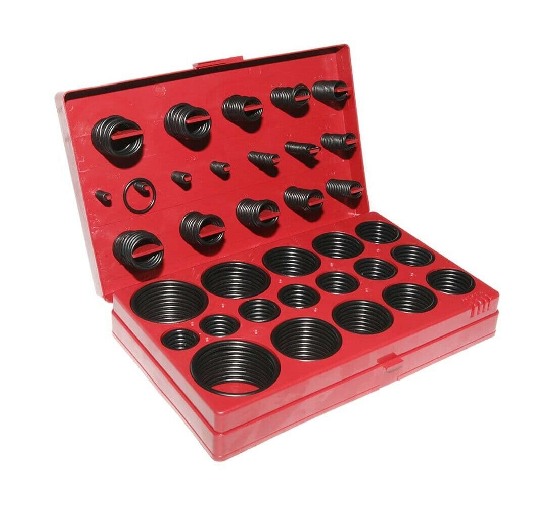 Kit Guarnizioni O-ring Metrici Set 419 Pz Anelli Elastici Assortiti In Valigetta - 4
