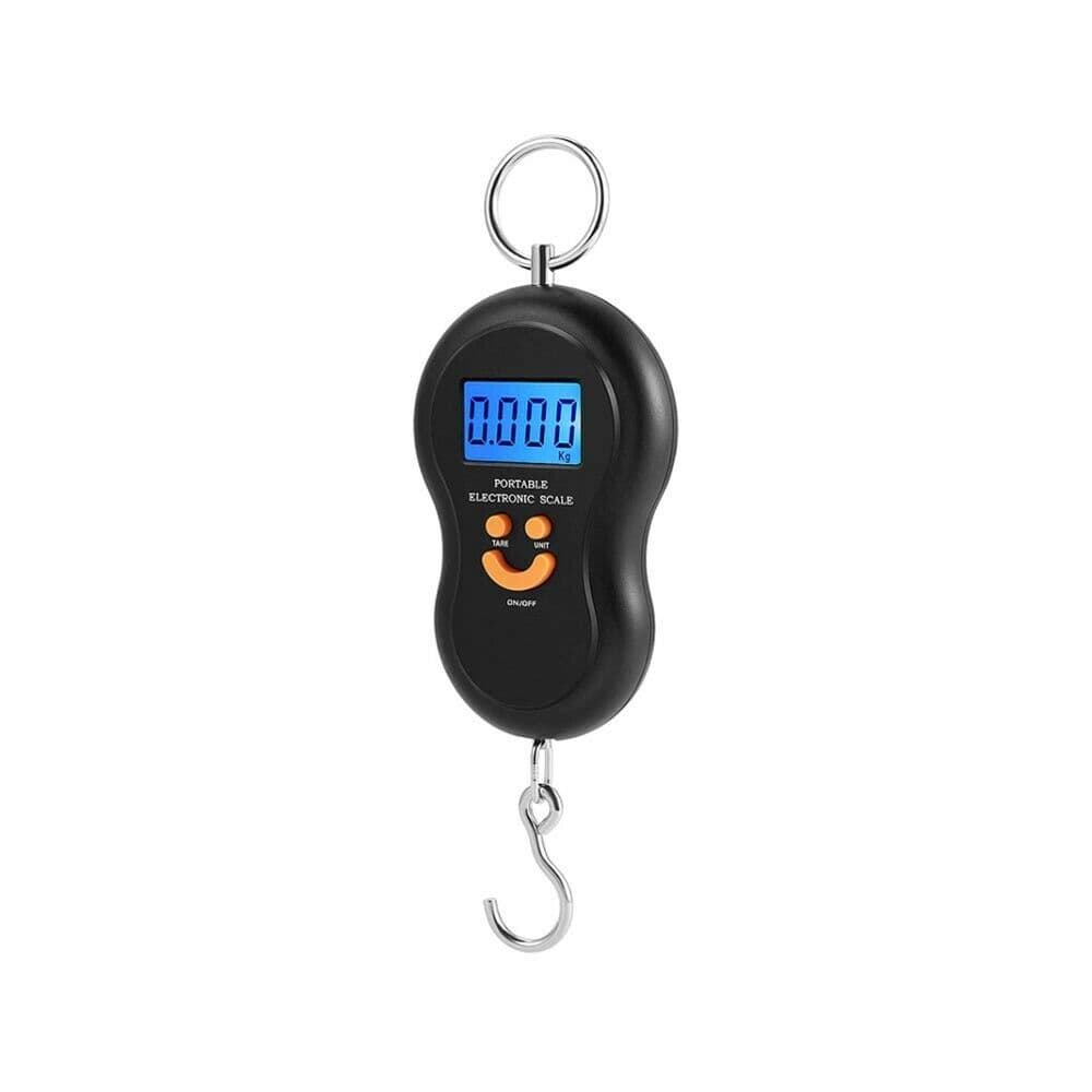 Bilancia Digitale Pesa Da 0 A 50 Kg Bilancino Portatile Con Gancio - 4