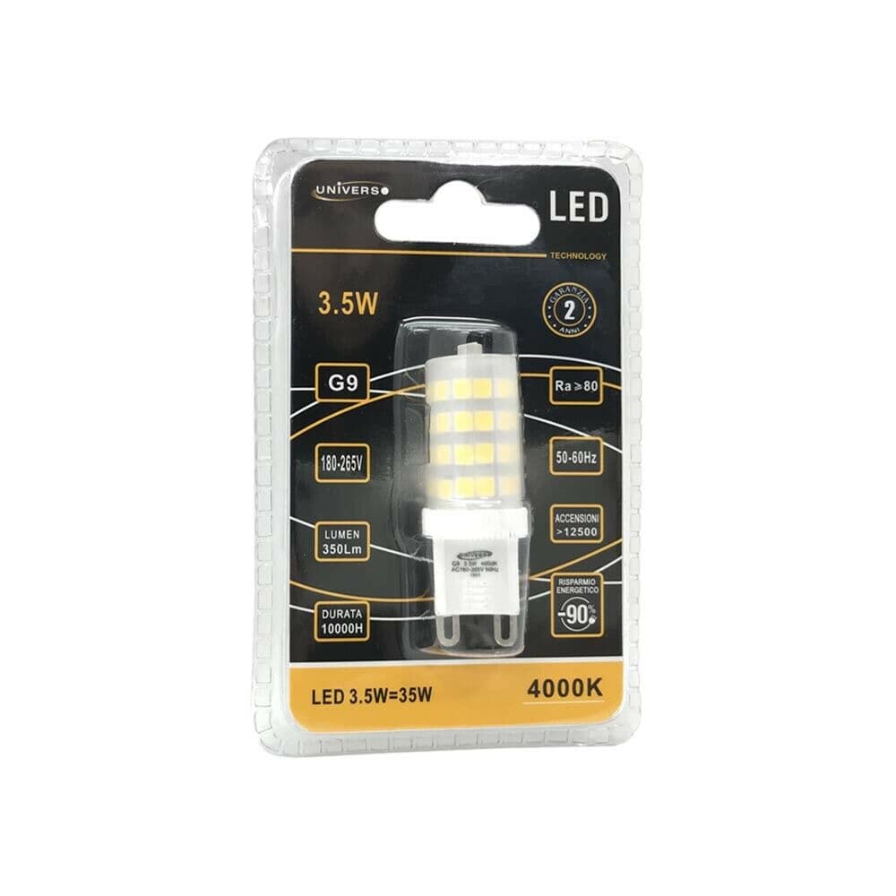 Lampadina Led Attacco G9 3.5w Luce Naturale 4000k - 3
