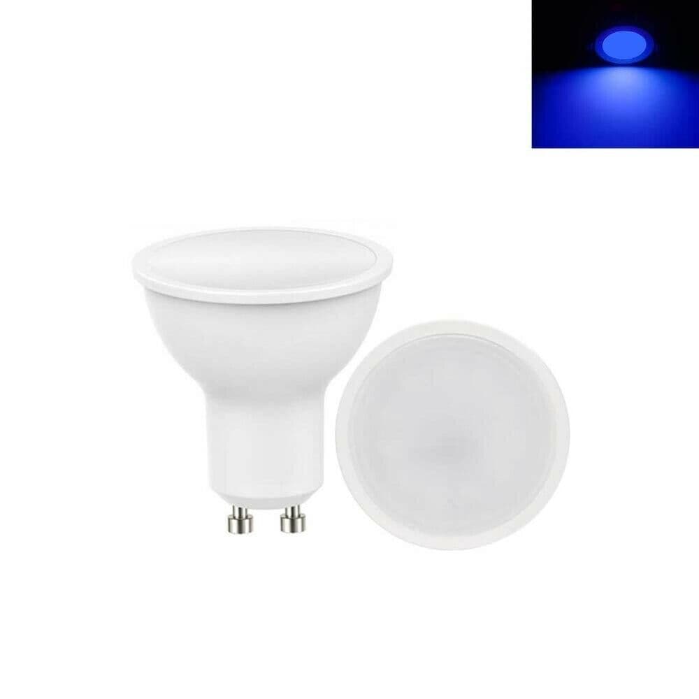 Faretto Led 6 Watt Gu10 Ad Incasso Lampadina 6w Luce Blu - 5