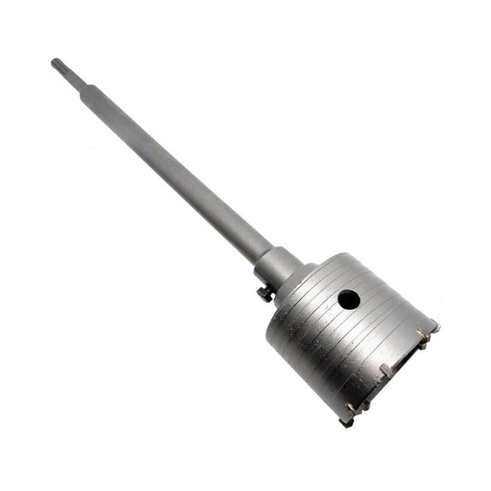 Fresa A Tazza 70 Mm Asta Prolunga  . 60 Cm Per Trapano Attacco Sds Plus - 4