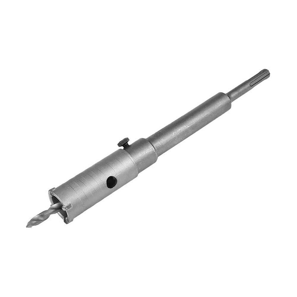Fresa A Tazza 30 Mm Prolunga 35 Cm . Per Trapano Attacco Sds Plus - 3