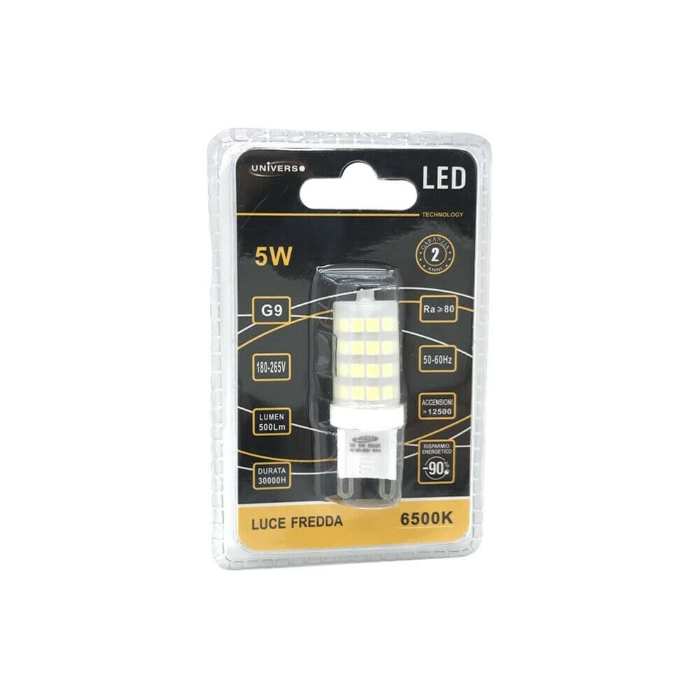 Lampadina Led Attacco G9 5w Luce Bianca 6500k - 3