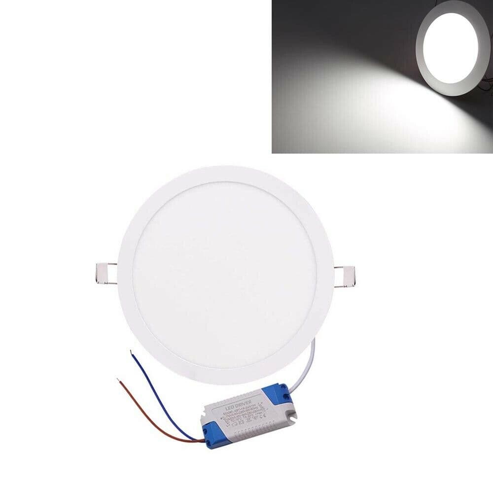 Pannello Led Luce Bianca 20w Plafoniera Slim Da Incasso Faretto 20 Watt 6500k - 4