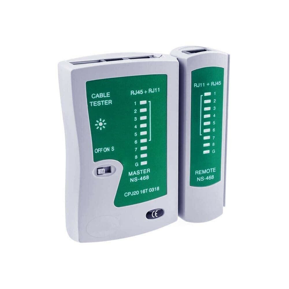 Tester Cavi Di Rete Lan Rj45 Rj11 Rj12 Cat-5 Usb Ethernet Telefono Network - 4