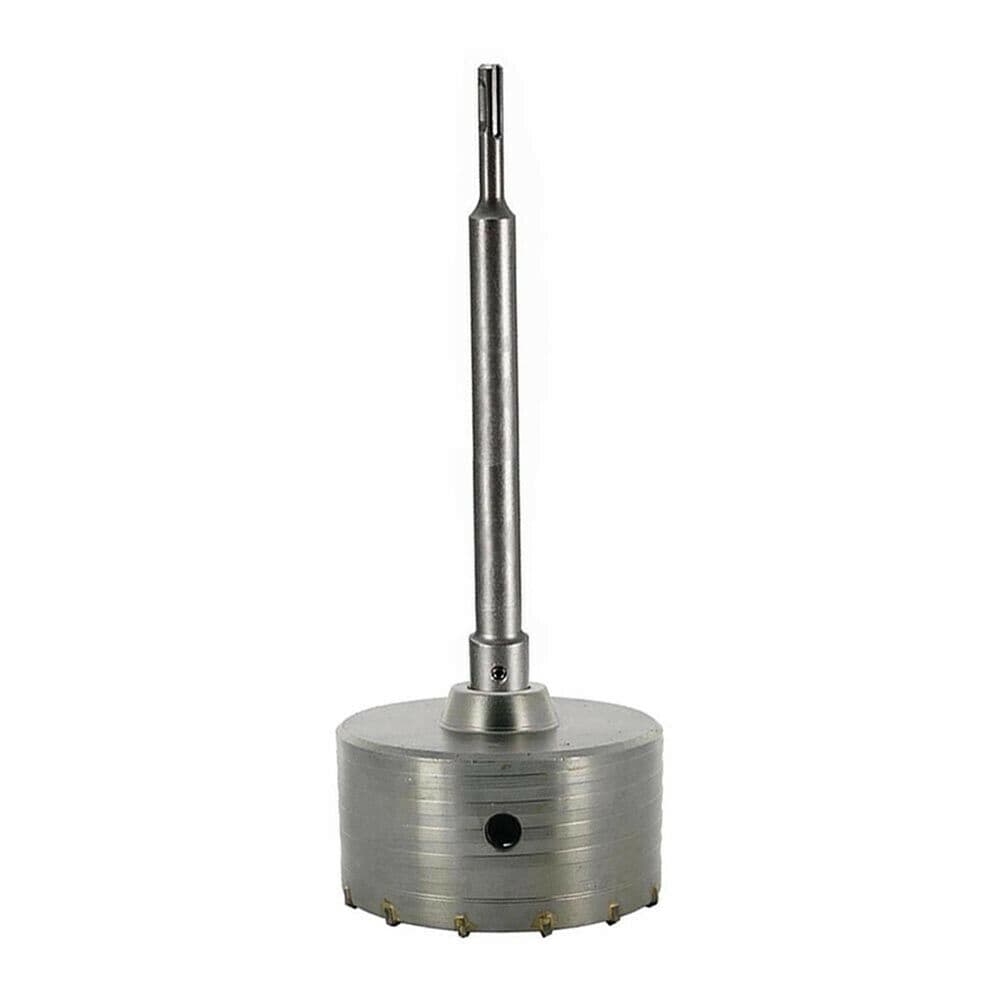 Fresa Muro Carotatrice Tazza 130mm Attacco Sds Plus 60cm Punte Trapano - 4