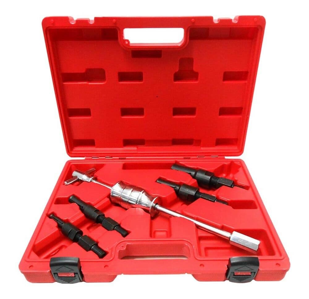 Set 5 Estrattori Per Cuscinetti Interni Ciechi Martello Scorrevole Kit Rimozione - 3