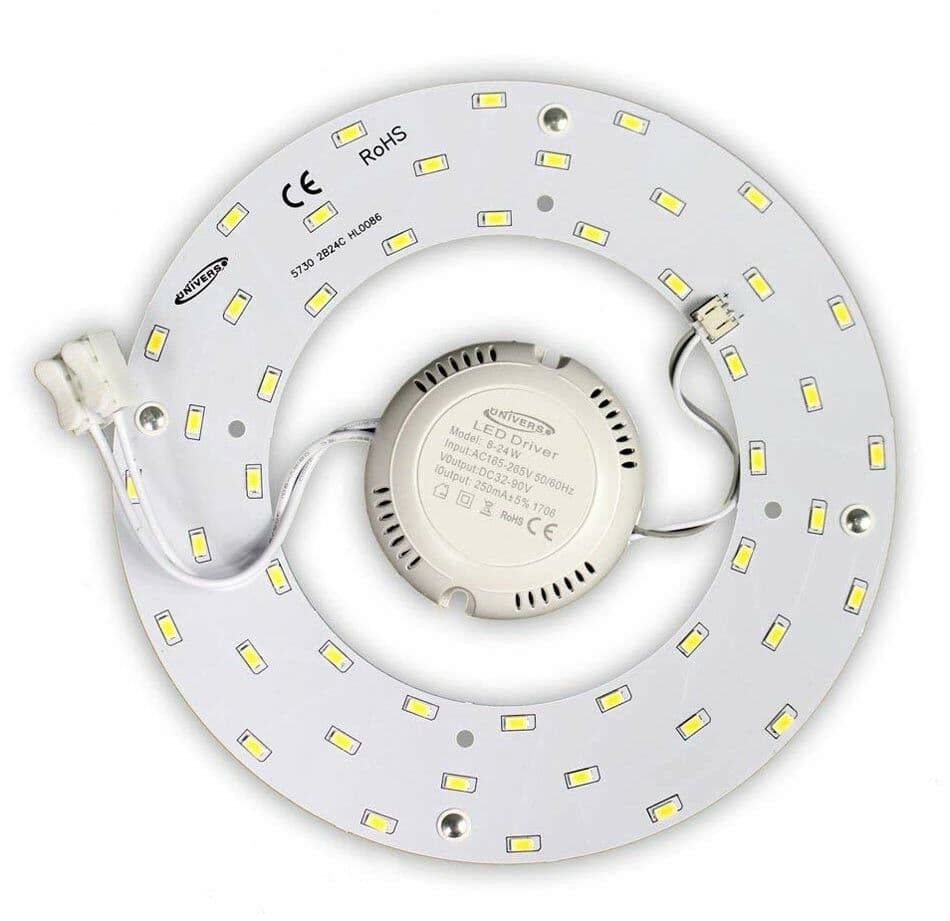 Corona Circolina Led Modulo Ricambio Neon Plafoniera Luce Naturale 12 W - 2