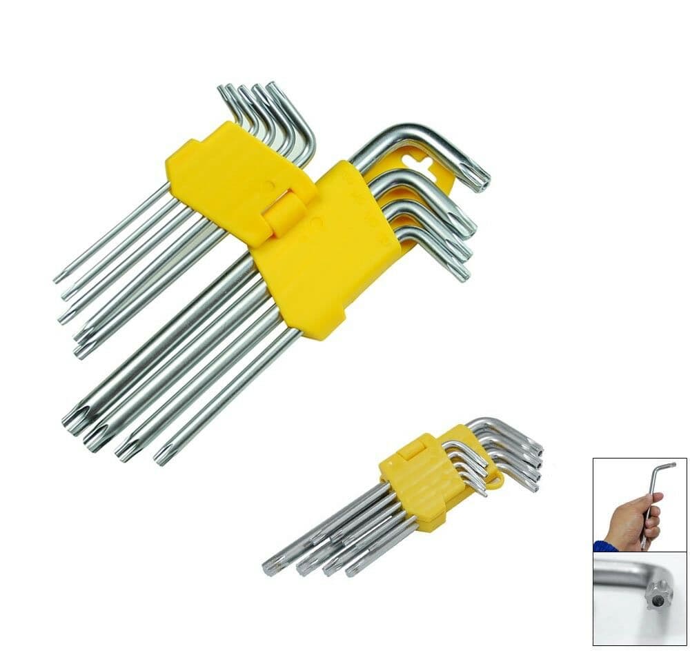 Cacciaviti Torx Set 9 Cacciavite Chiavi Varie Misure - 2