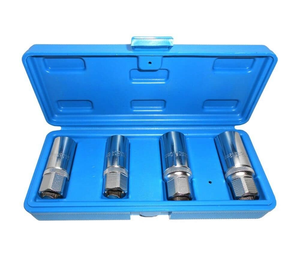 Kit 4 Estrattori Prigionieri A Rullo Vite Estrattore 1/2" 6 8 10 12 Mm - 3