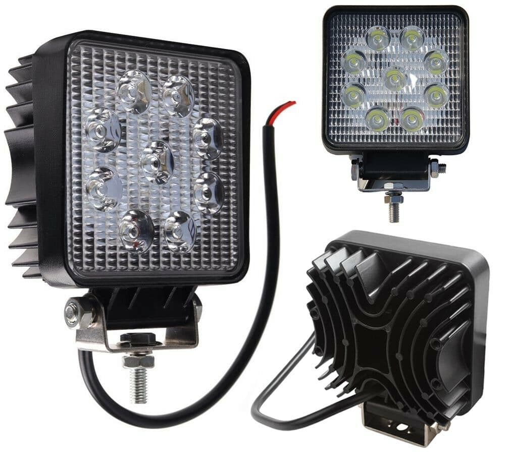 Faro 16 Led Luce Bianca Per Auto Fuoristrada Faretto Supplementare 48 W - 2
