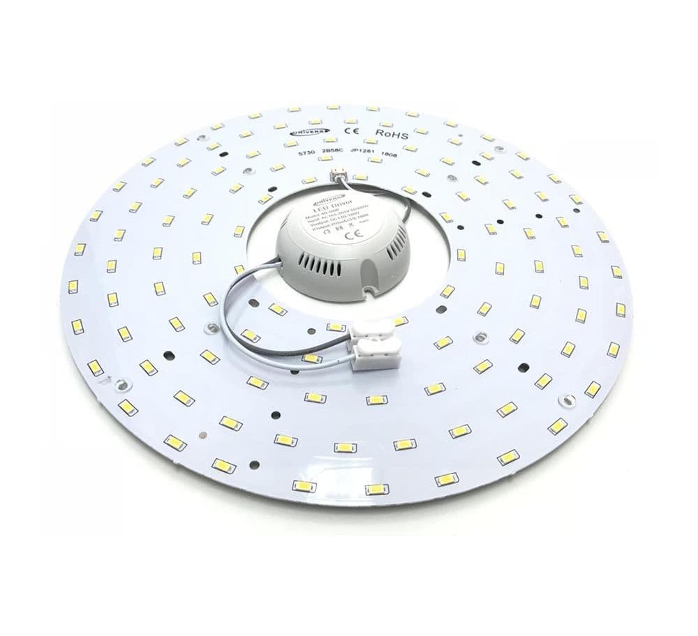 Modulo Circolina Led Ricambio Neon Corona X Plafoniera Luce Calda 46 W - 2