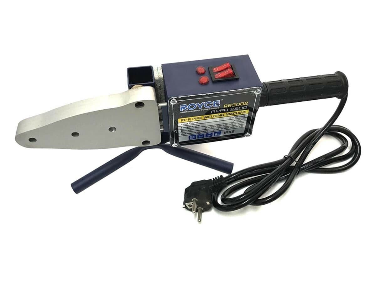 Polifusore Saldatore 2500 W Salda Tubi Tubo In Polipropilene 6 Matrici - 4
