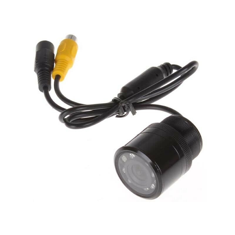 Telecamera Retromarcia Auto Camper Camera 7 Led Infrarossi A Colori Notturna - 3