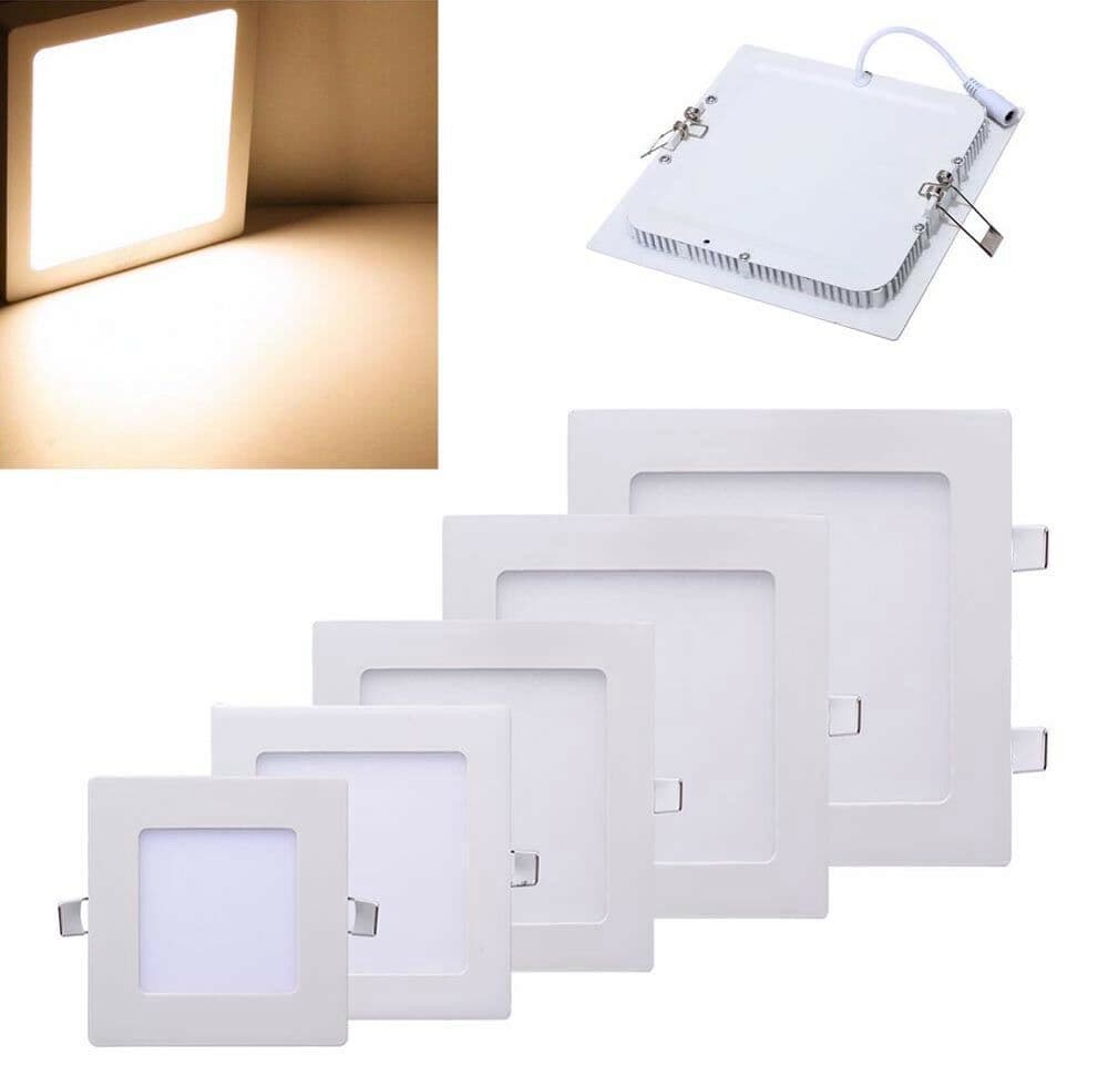 Pannello Led Luce Naturale 4000k Plafoniera Incasso Faretto 6 Watt - 3