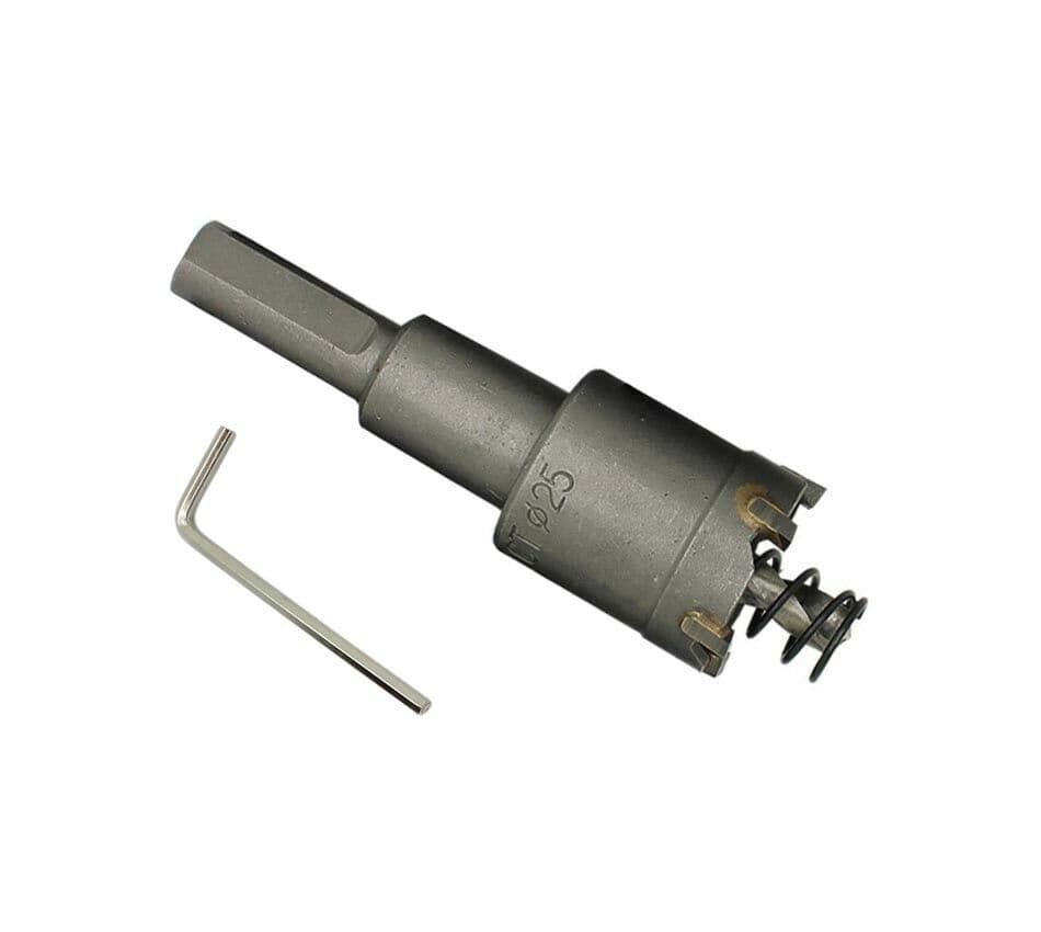Fresa A Tazza Da Trapano Per Forare Metallo Acciaio Frese Da 25 Mm - 2