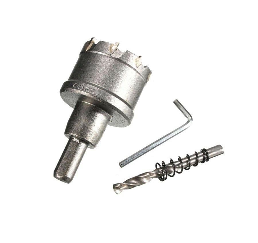 Fresa A Tazza Da Trapano Per Forare Metallo Acciaio Frese Da 45 Mm - 2