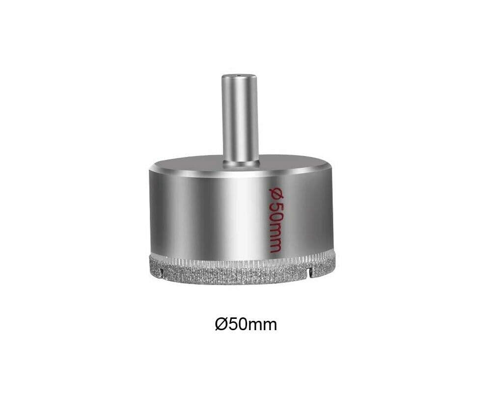 Fresa Diamante Frese Vetro Ceramica 50 Mm - 3