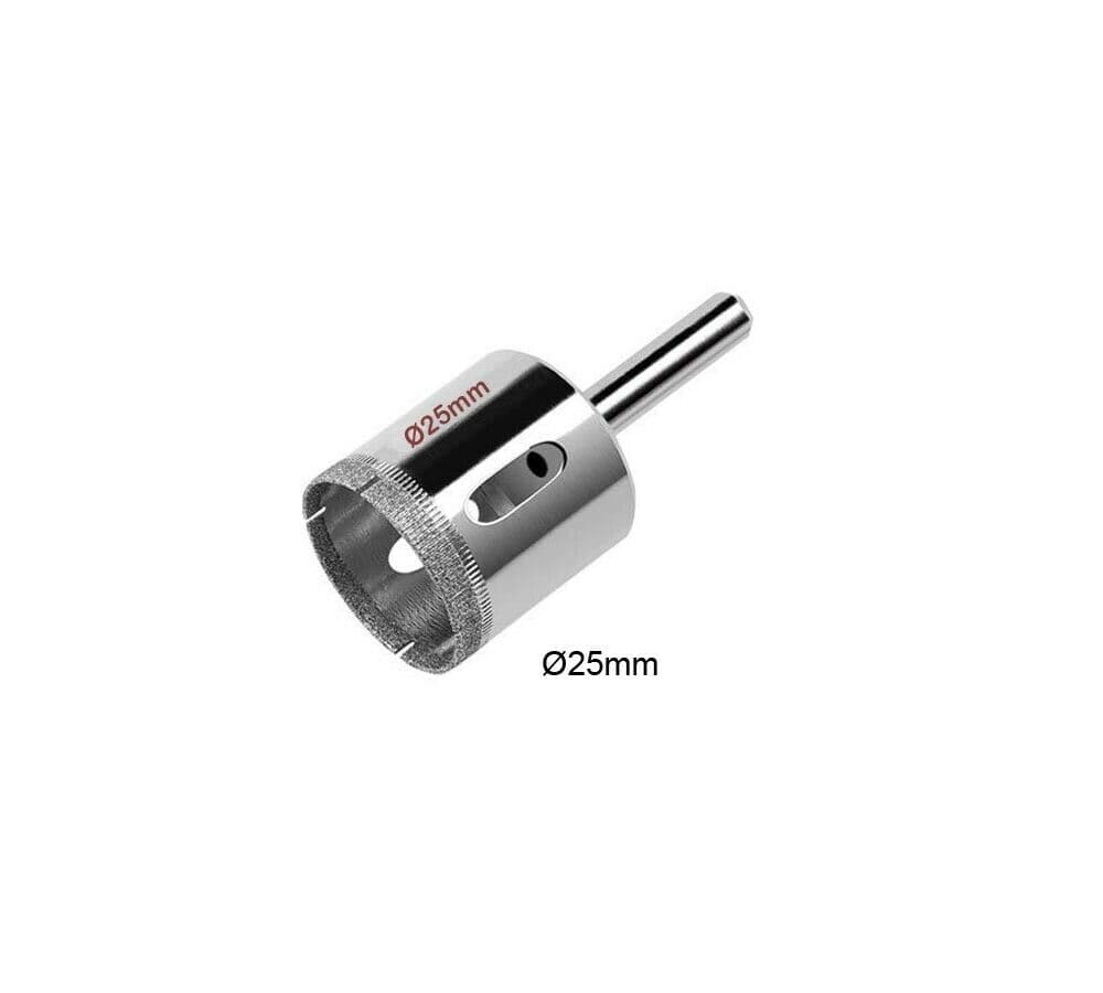 Fresa Diamante Frese Vetro Ceramica 25 Mm - 3