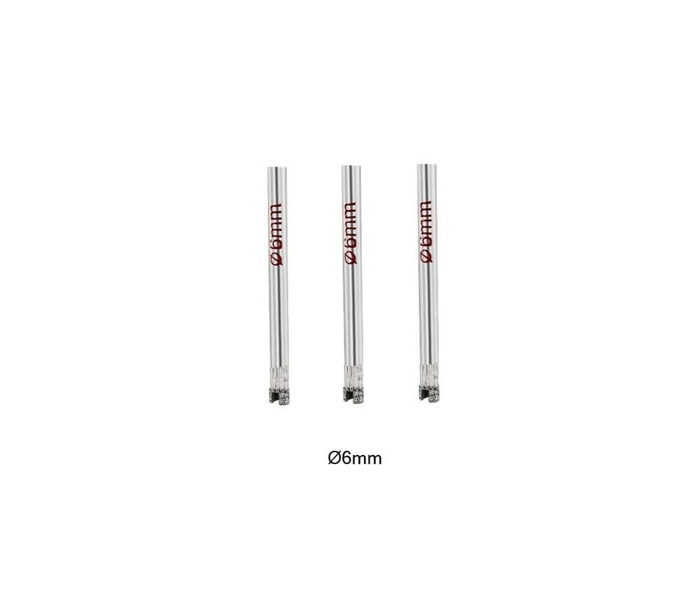 Fresa Diamante Frese Vetro Ceramica 6 Mm - 3