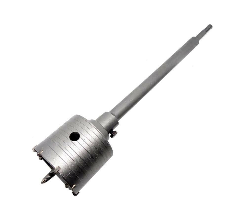 Fresa A Tazza 65 Cm Asta Prolunga 600 Mm Barra Per Trapano Attacco Sds Plus - 4