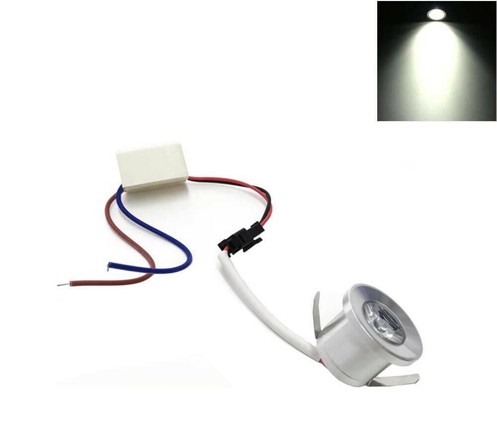 Faretto Led 1w A Incasso Silver Punto Luce Temperatura Naturale - 2