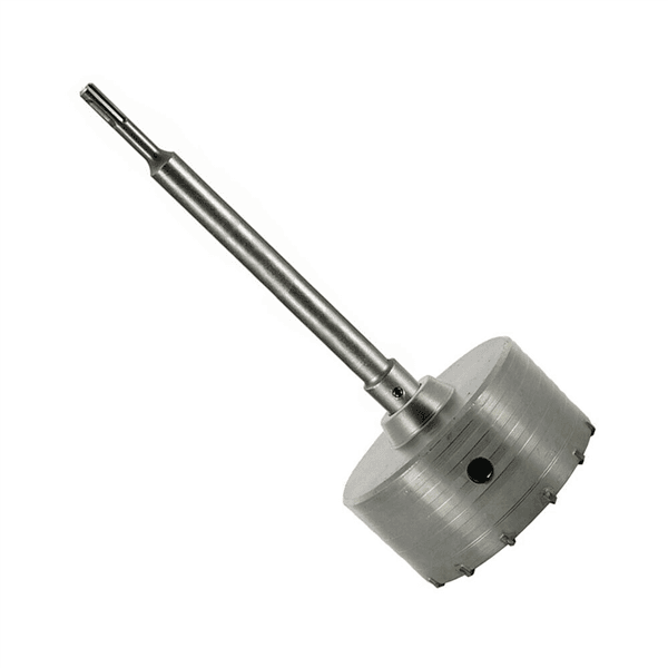 Fresa Carotatrice Tazza 160 Mm Asta Barra Sds Plus 60cm Prolunga Punta Trapano - 4