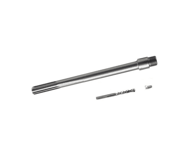 Asta Barra 35 Cm Attacco Grande Max Prolunga Per Fresa Carotatrice Tazza Punte Trapano - 3