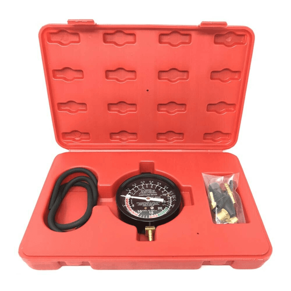 Kit Tester Misurazione Vuoto E Pressione Carburante Cilindri Auto A Benzina - 3